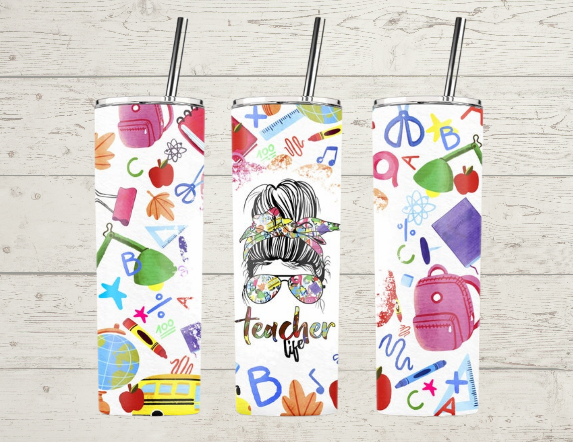 Teacher Life Tumbler