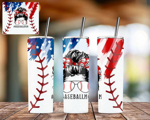 Baseball Mom Tumbler